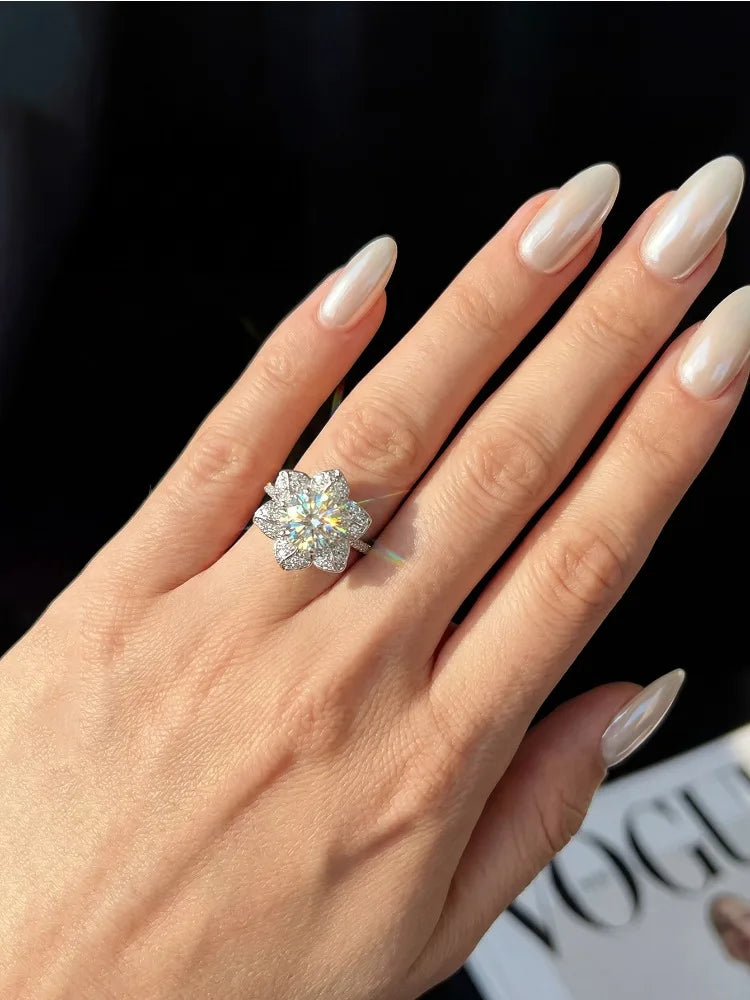 Anillo Flor de Plata