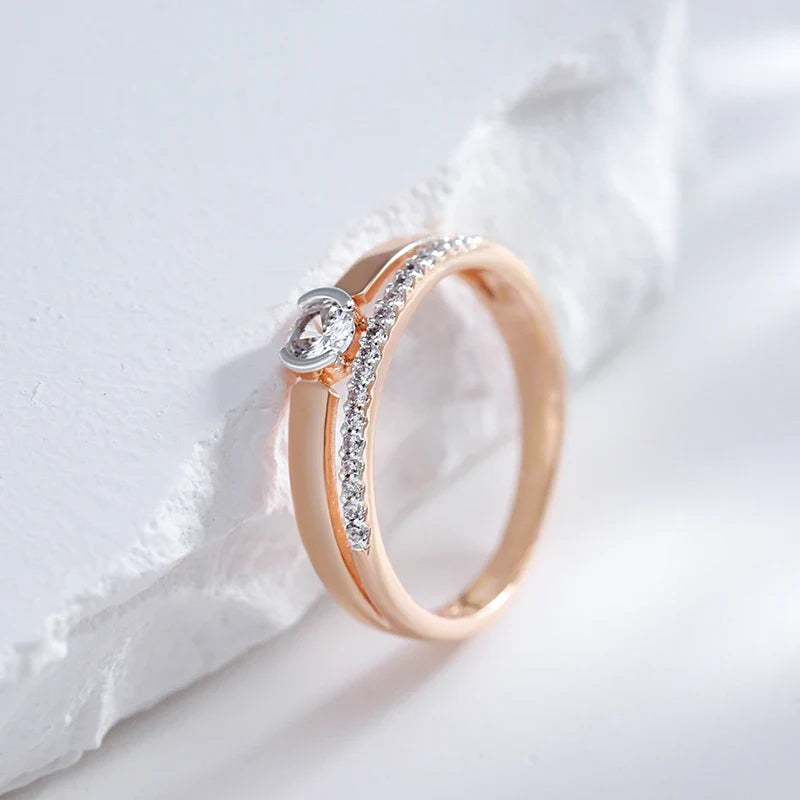 Anillo Slim Rosé Delicado