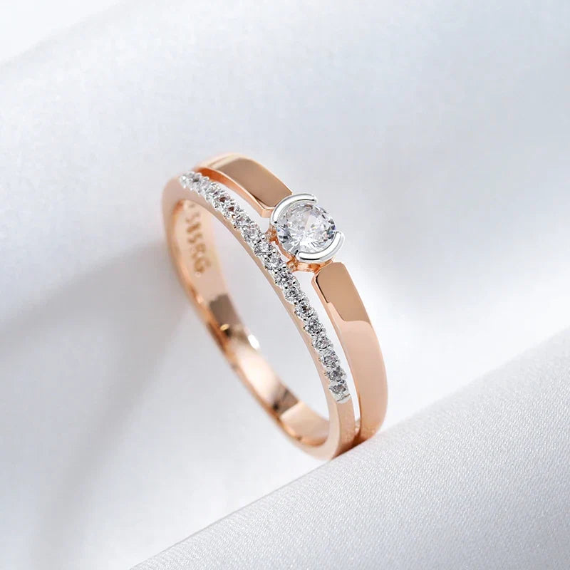 Anillo Slim Rosé Delicado