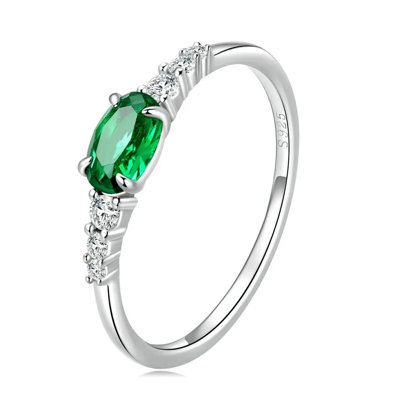 Anillo Óvalo Jardín