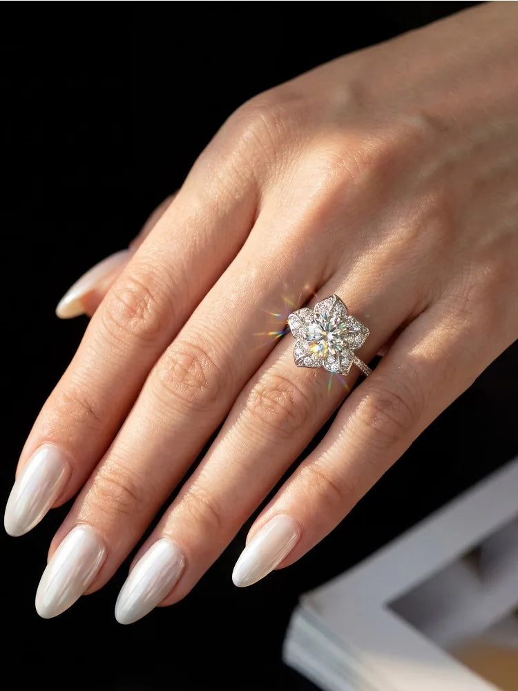 Anillo Flor de Plata