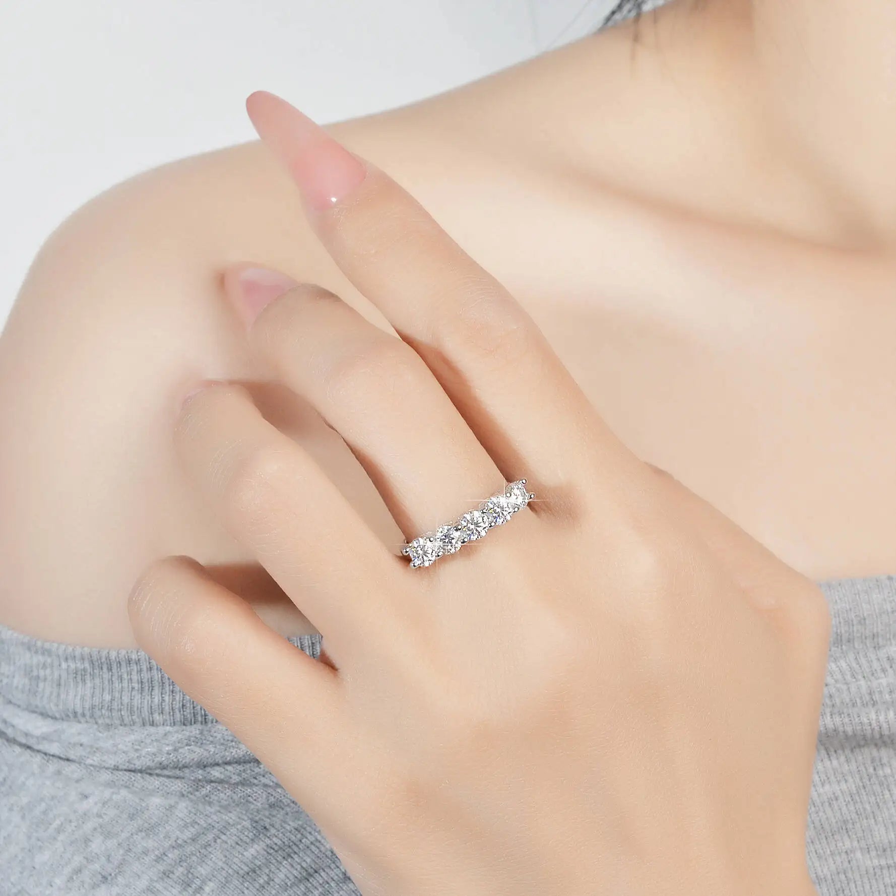Anillo Nieve Blanca 1,5ct