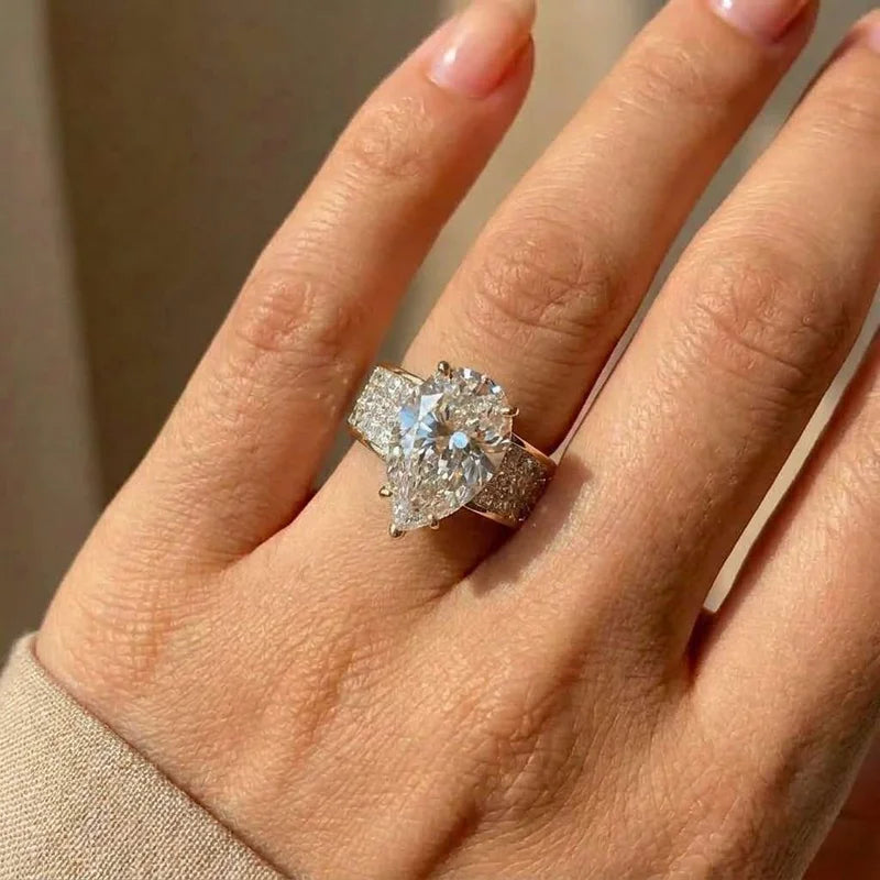 Anillo Gota Dorada