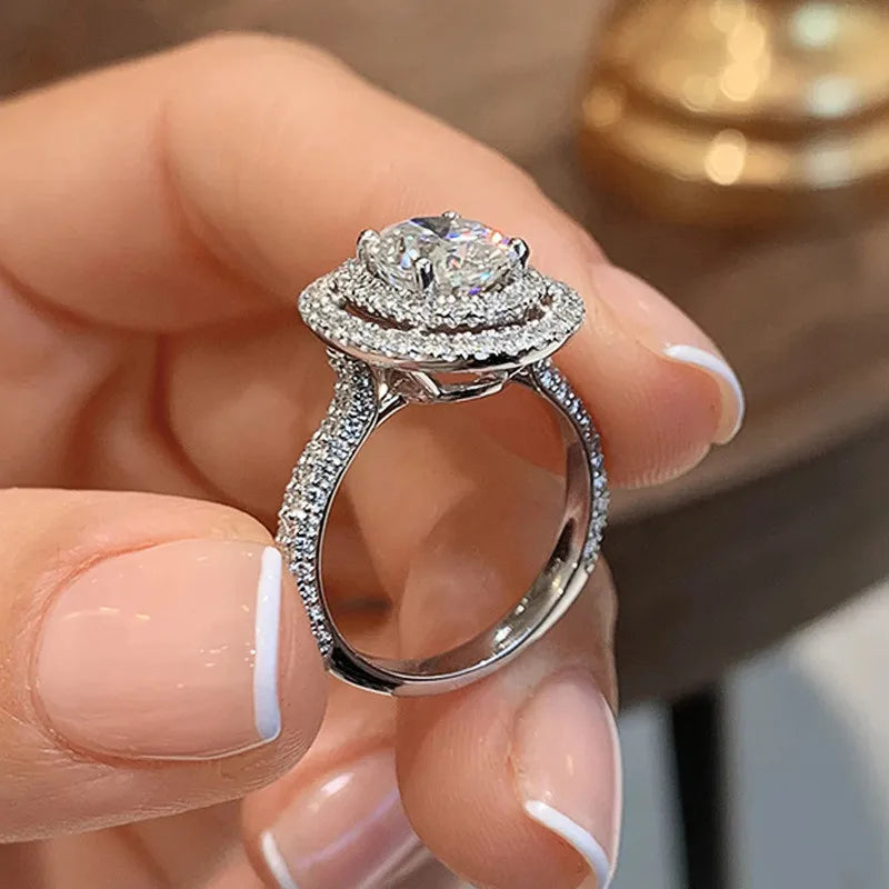 Anillo Eternity Óvalo