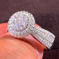 Anillo Moño Pavé